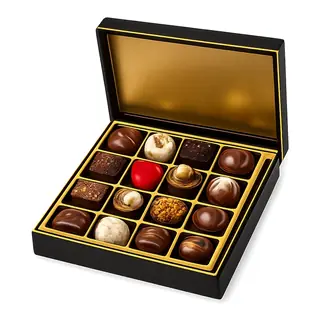 Kotak hadiah coklat