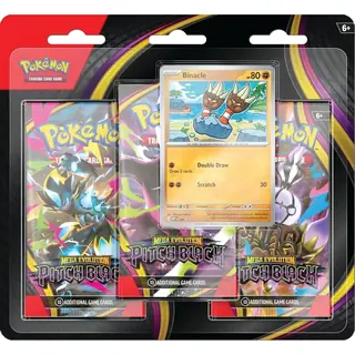 Pitch Black (ME05) 3-Pack Blister