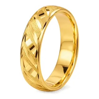 916 Gold Wedder Ring (Poh Kong)