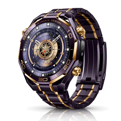 HUAWEI WATCH ULTIMATE DESIGN Purple Gold
